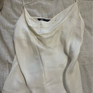 Cute classic satin top